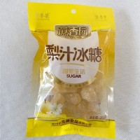 蔗香園梨汁冰糖260g黃冰糖袋裝老冰糖多晶冰糖調味原料廠家批發(fā)