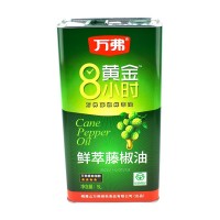 四川峨眉山萬弗藤椒油5L餐飲鐵桶裝米線涼拌菜包郵四星鮮萃藤椒油