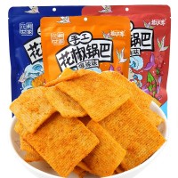 椒巴客花椒世家手工花椒鍋巴網紅麻辣味休閑解饞懷舊小零食品批發