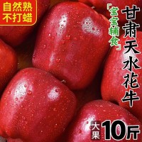 【越放越粉甜】花牛蘋果甘肅蛇果當季新鮮粉面沙甜整箱10/5斤批發(fā)