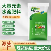大量元素水溶肥平衡型氮磷鉀肥果樹蔬菜專用肥料平衡型水溶肥