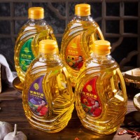 禮恩堂食用油紅花籽油葵花籽油菜籽油亞麻籽油1.8升桶裝批發代發