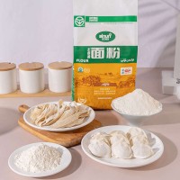 新疆艾力努爾土各曼面粉5斤冬小麥面粉包子餃子面條通用面粉包郵