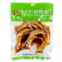 龍巖醋泡泡鴨爪清香鴨掌鹵味小零食鴨腳解饞特產廠家批發即食香辣