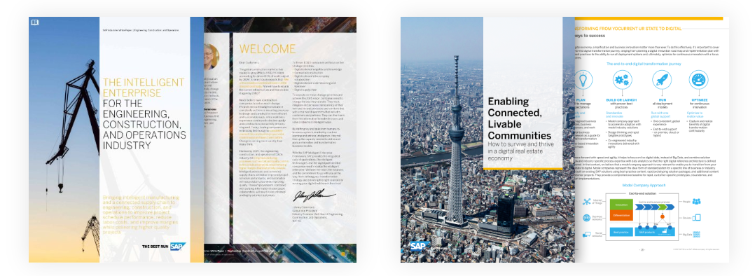 SAP Model Company 工程、施工和運(yùn)營(yíng)（EC＆O）行業(yè)解決方案 工博科技